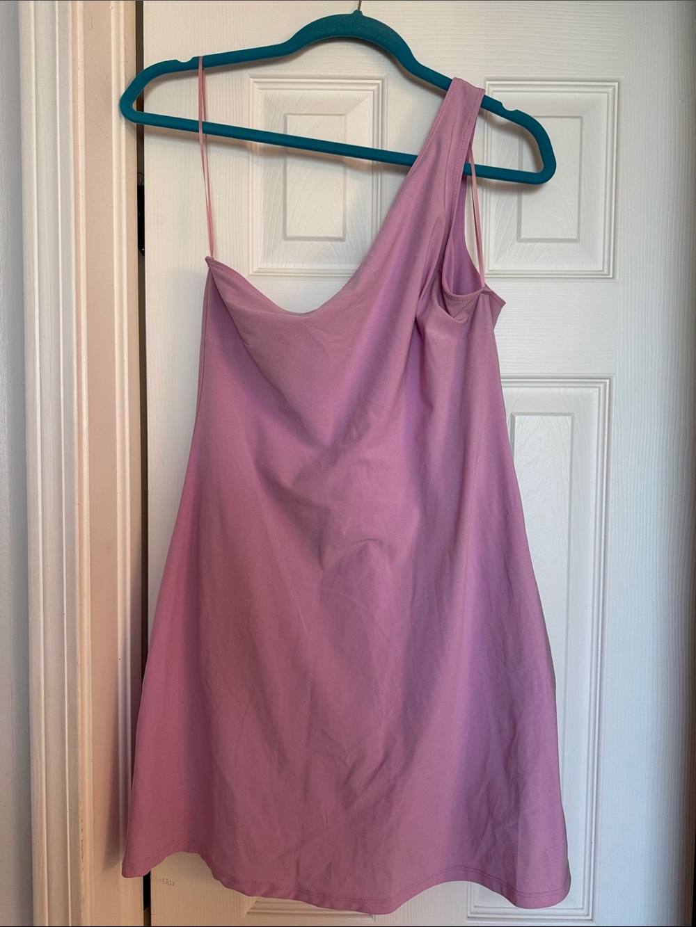 Abercrombie & Fitch One-Shoulder Lilac Dress